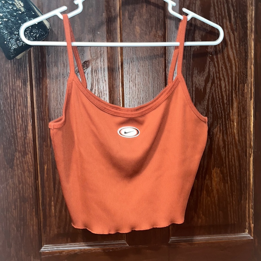 Vintage Nike embroidery logo tank